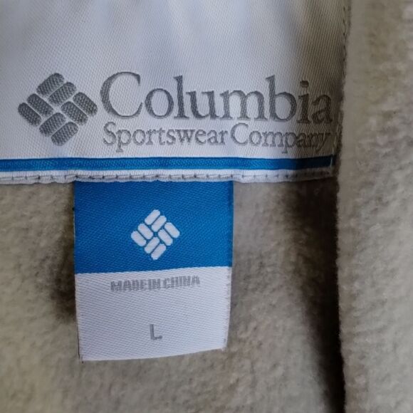 COLUMBIA Omni Shield Jacket Coat Zip Navy Size Large Men's - Picture 9 of 10